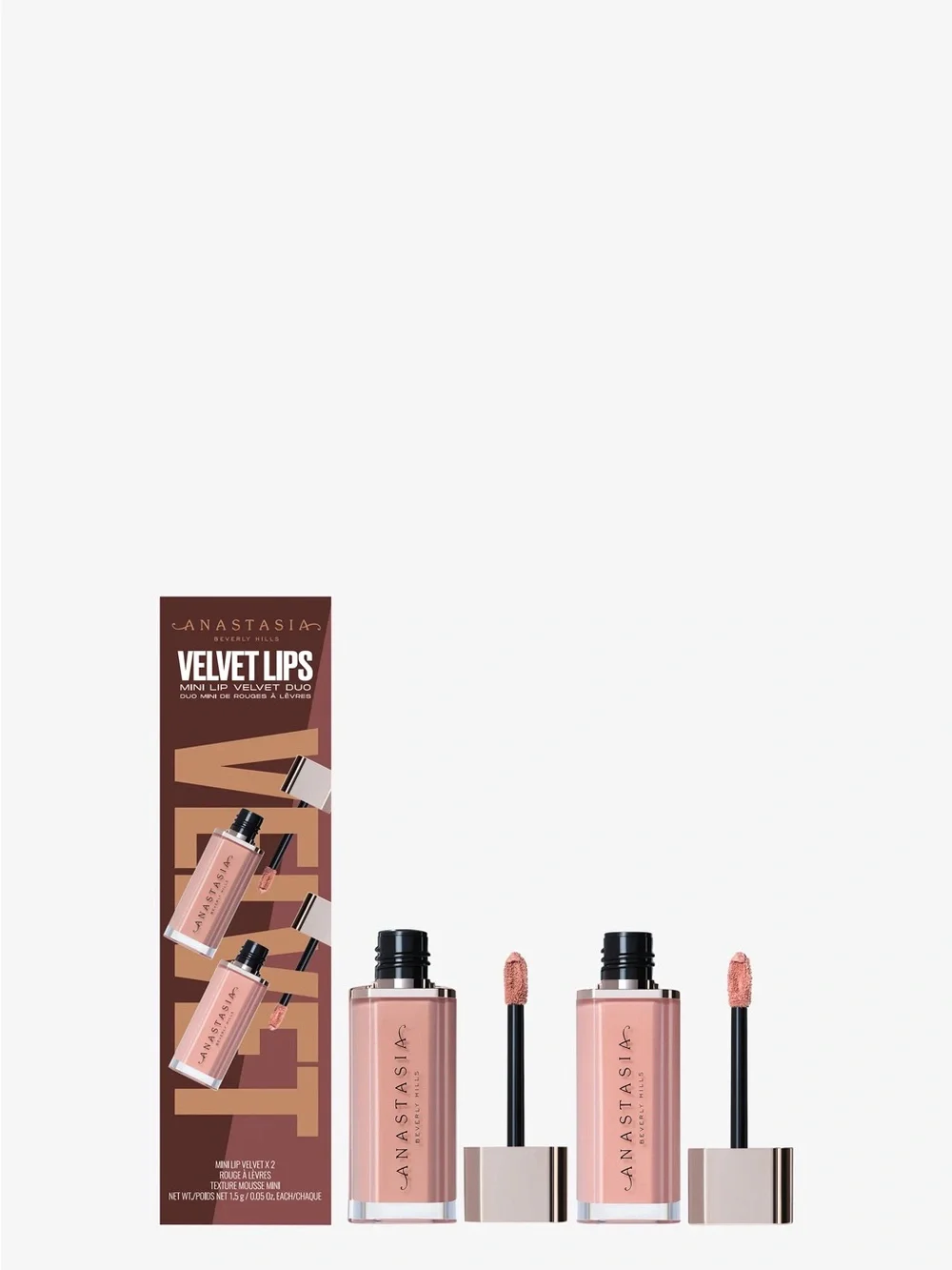 NEW Anastasia Beverly Hills Lip Bundle • Velvet Lips Set & High Shine Gloss Duo